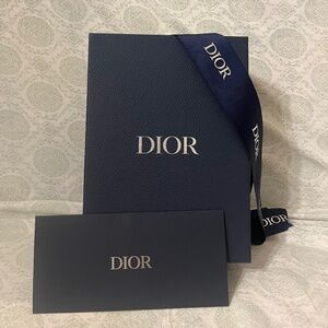 Dior Gift Box With Bow and Envelope